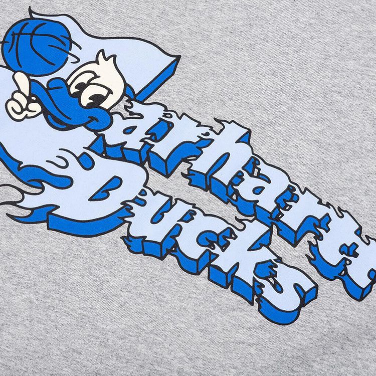 Carhartt WIP Short Sleeve Flaming Ducks T Shirt Grey Heather