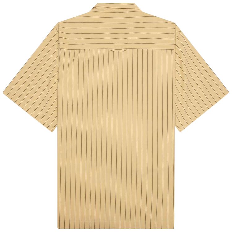 Carhartt WIP Short Sleeve Hendry Shirt Seaton StripeStrawLiberica