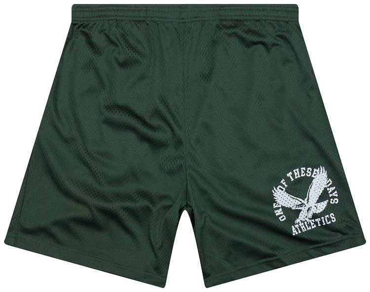 One Of These Days Athletic Short Forest Green