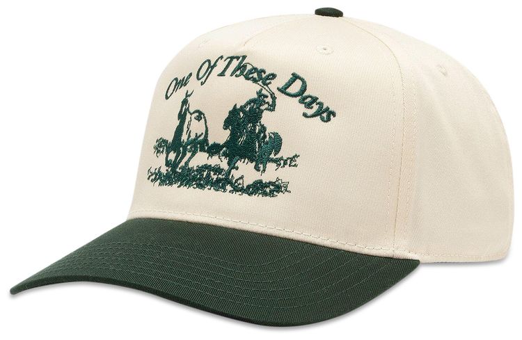 One Of These Days Just For A Moment 5 Panel Hat GreenNatural