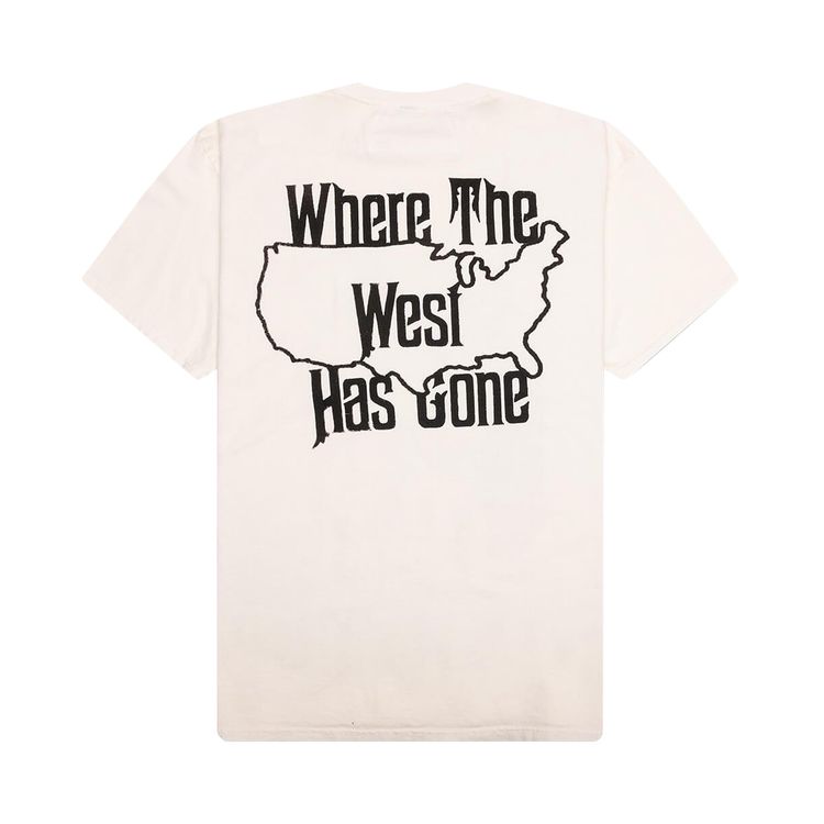 One Of These Days Where The West Has Gone T Shirt Bone