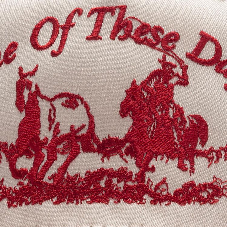 One Of These Days Just For A Moment 5 Panel Hat RedNatural