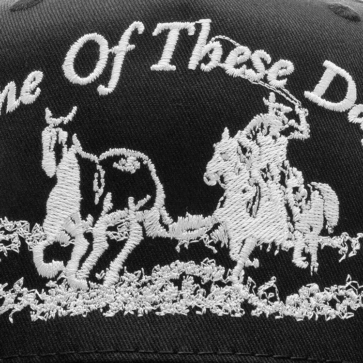 One Of These Days Just For A Moment 5 Panel Hat Black