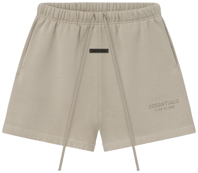 Fear of God Essentials Soccer Fleece Shorts Timber