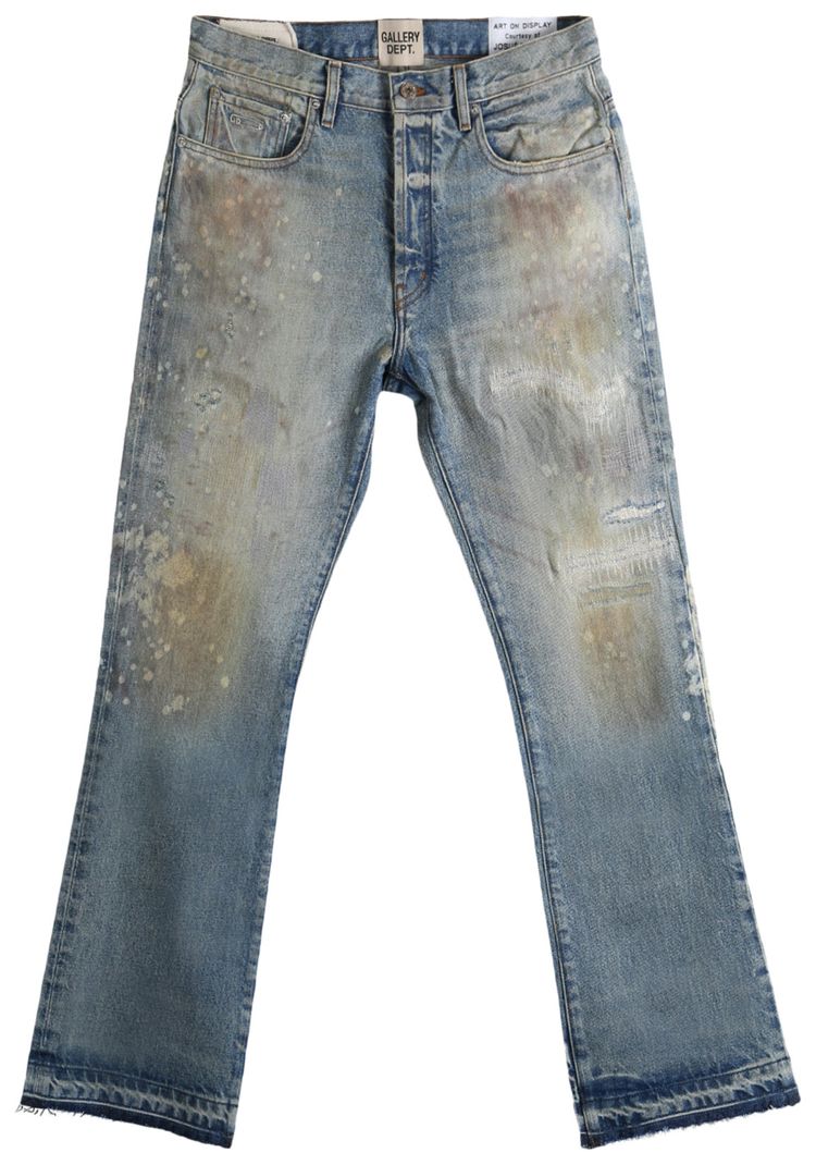 Gallery Dept Greased 646 Pant Indigo