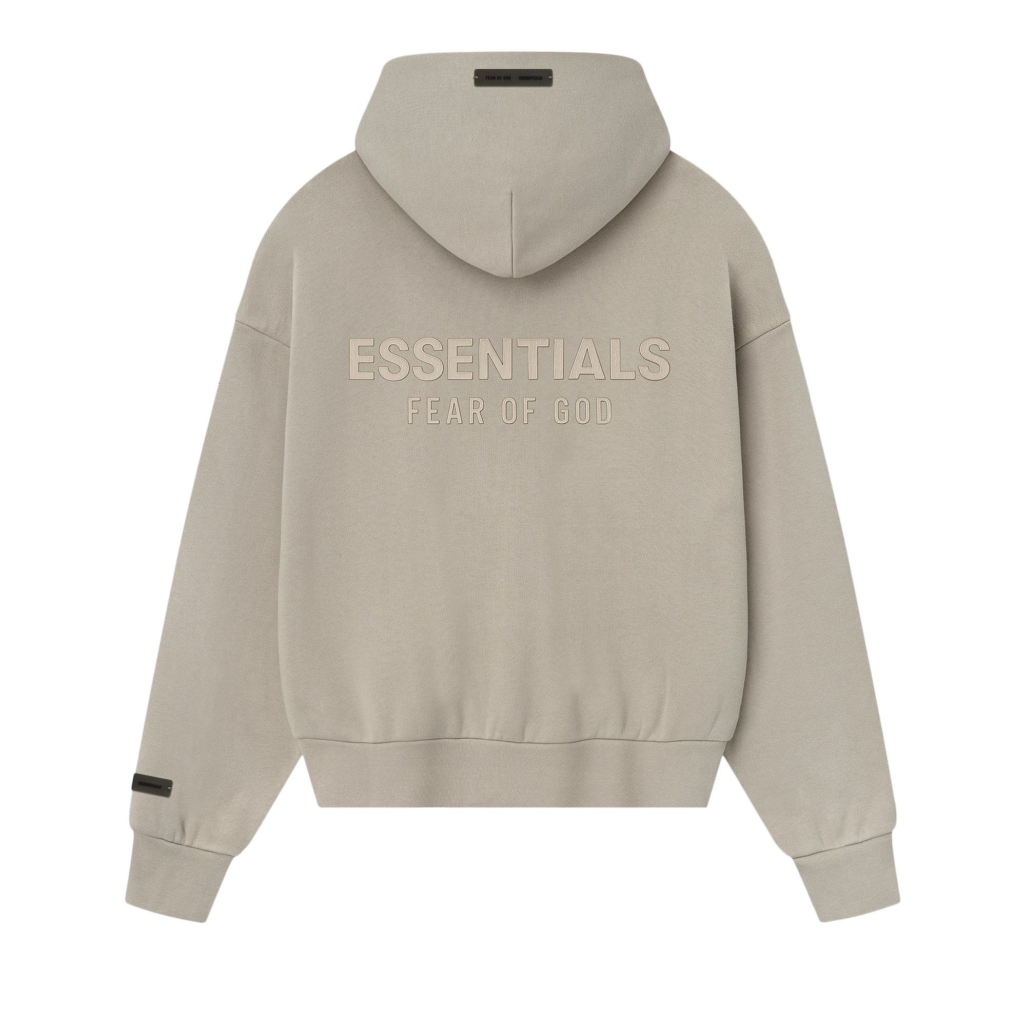ESSENTIALS クラシックフルシッフフティ 192SP254782F HS Buy Fear of God Essentials Classic Full Zip Hoodie 'Timber