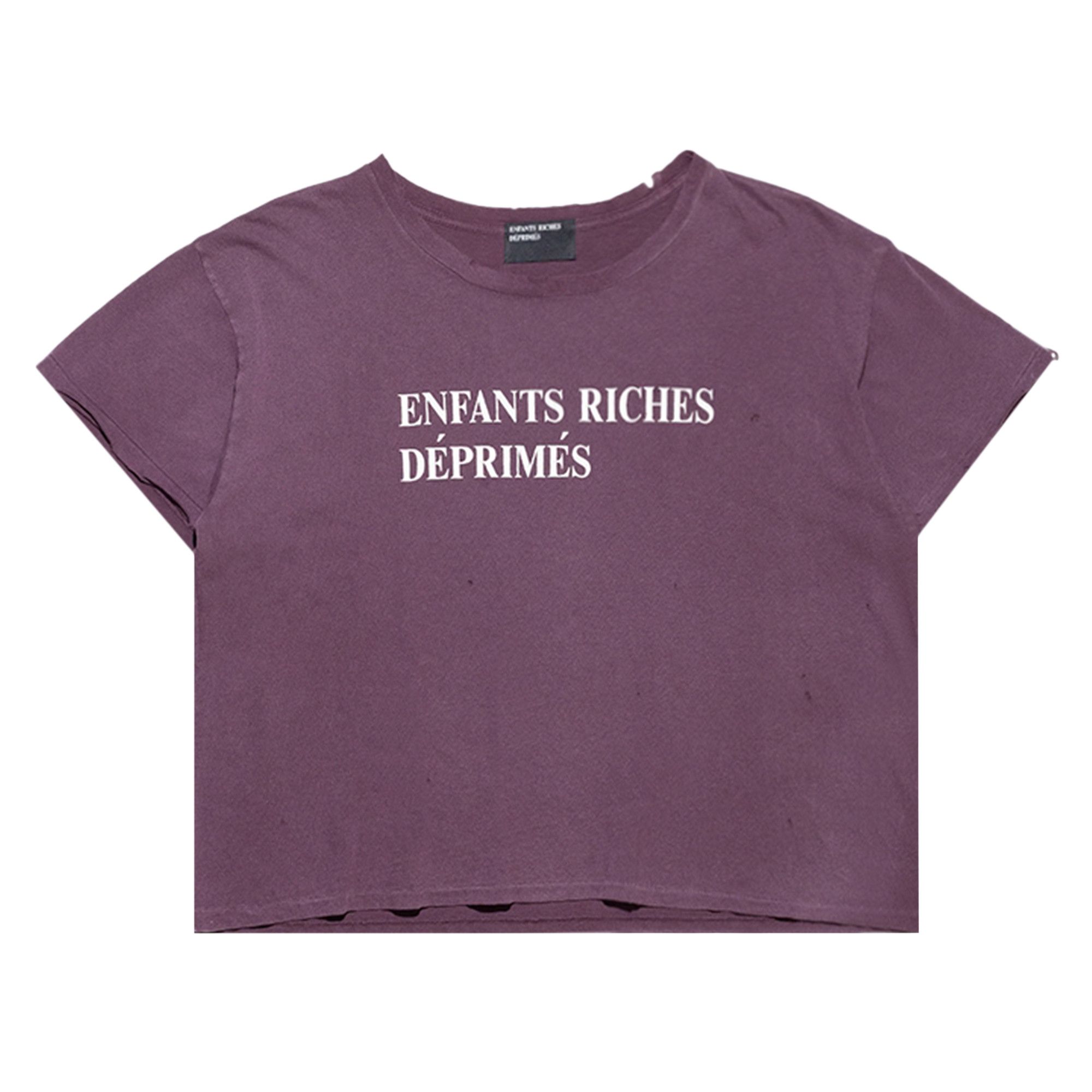 Buy Enfants Riches Déprimés Classic Logo T-Shirt 'Mud Red' - 010