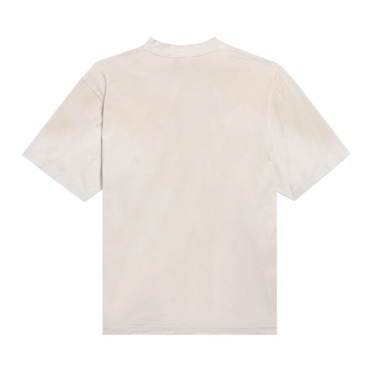 Balenciaga City Of Angels Faded T Shirt Dirty White