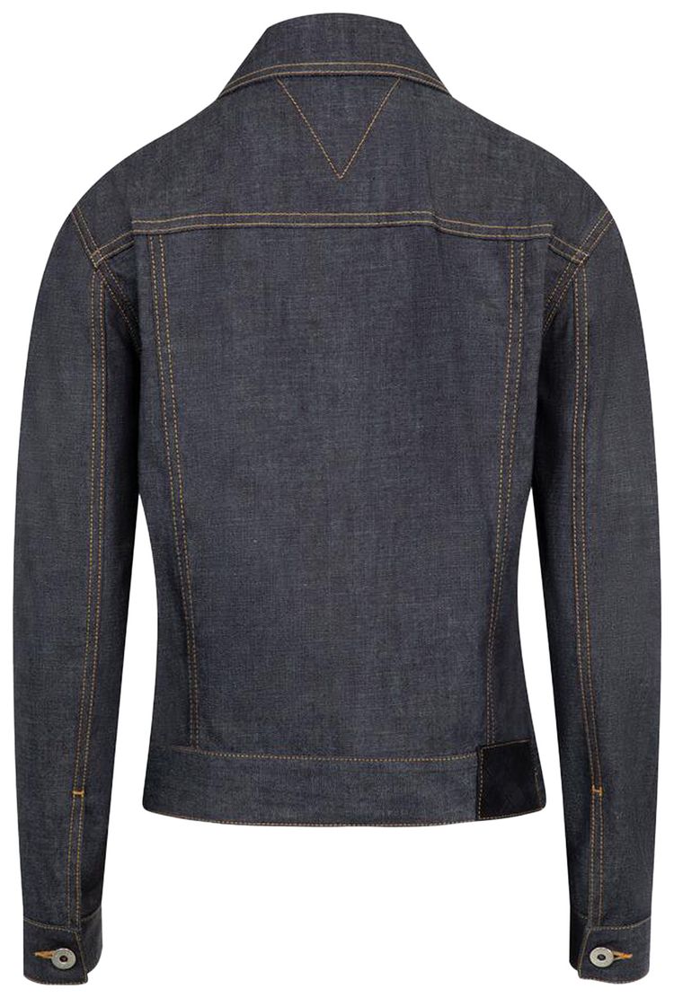 Bottega Veneta Denim Shirt Jacket Indigo