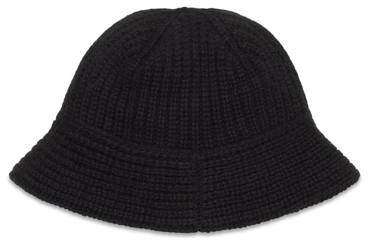 CELINE Embroidered Triomphe Bell Hat Black