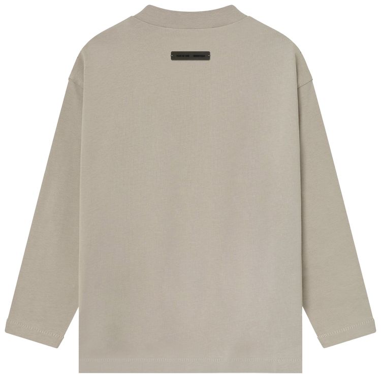 Fear of God Essentials Kids Classic Long Sleeve T Shirt Timber