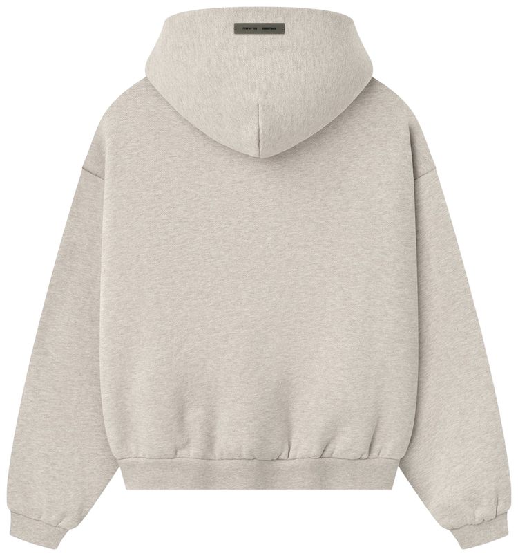 Fear of God Essentials Kids Fleece Hoodie Heather Stone