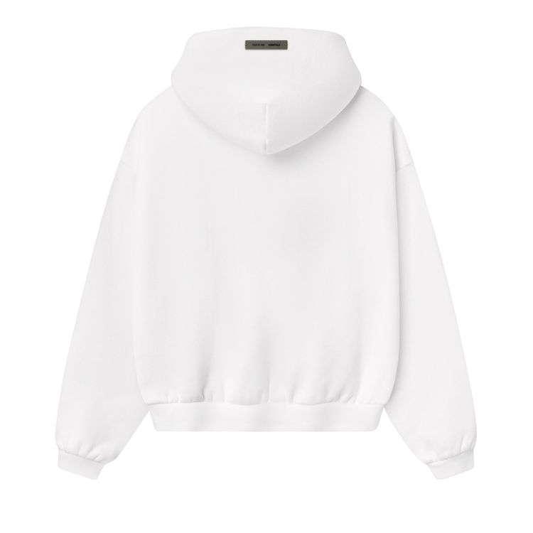 Fear of God Essentials Kids Fleece Hoodie Cloud White