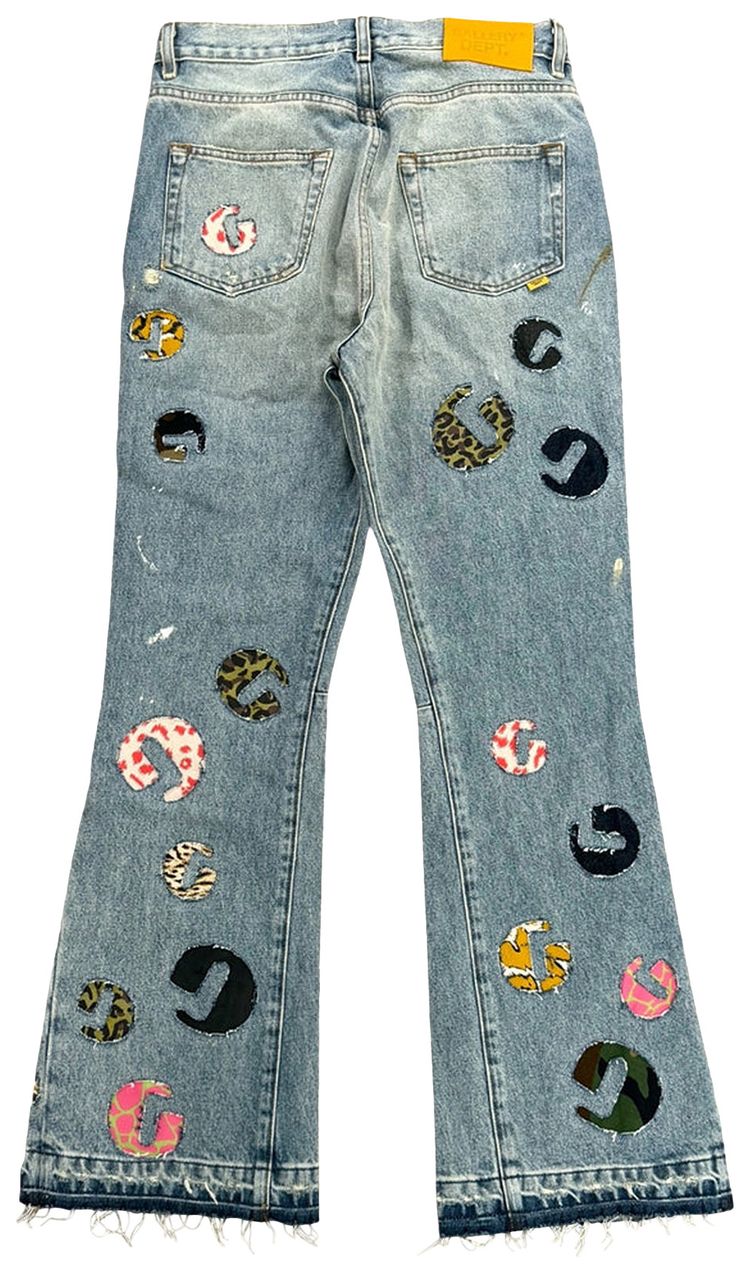 Gallery Dept G Time La Flare Jeans Medium Wash Indigo