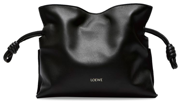 Loewe Mini Flamenco Clutch Black