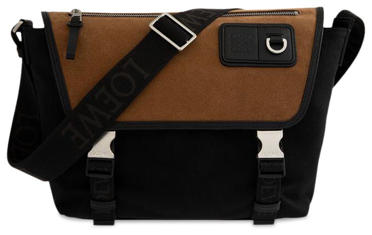 Loewe Medium Flex Messenger Bag BlackDark Gold