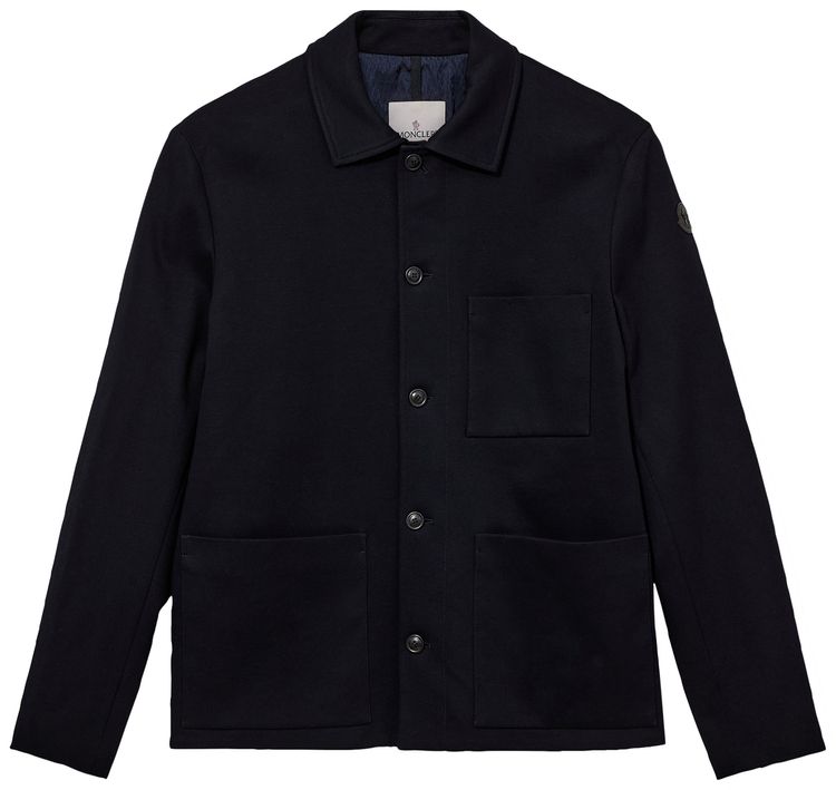 Moncler Cabalian Shirt Jacket Navy