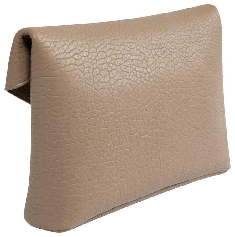 Saint Laurent Cassandre Large Envelope Pouch Dusty Grey