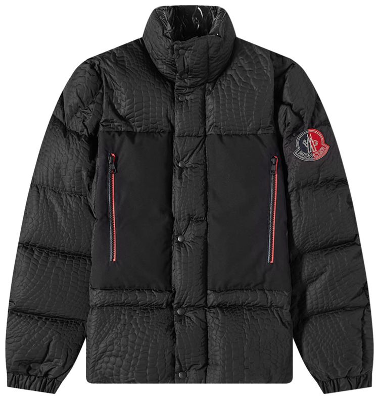 Moncler Grenoble 1952 Black Gorunma Short Down Jacket Black