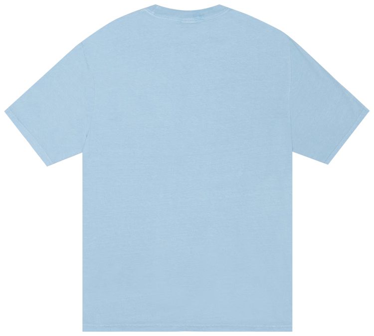 Stussy x Our Legacy Work Shop Swirl Tee Pigment Dyed Baby Blue
