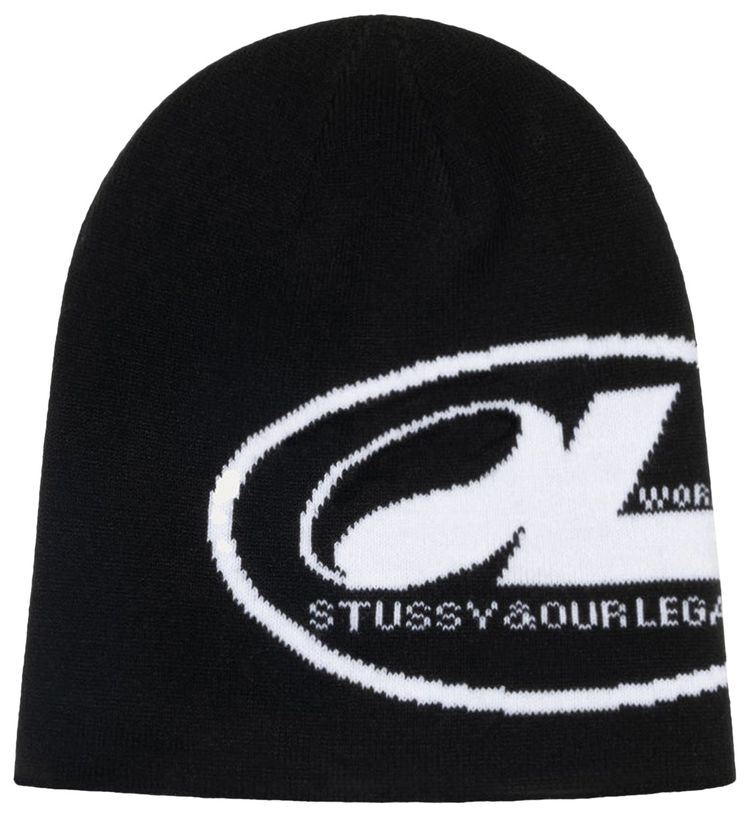 Stussy x Our Legacy Work Shop Oval Skullcap Black