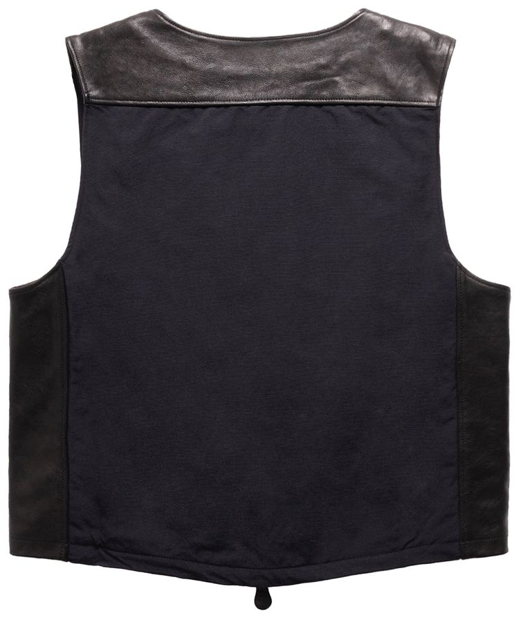 Stussy x Our Legacy Work Shop Vest Black Nylon Cordura