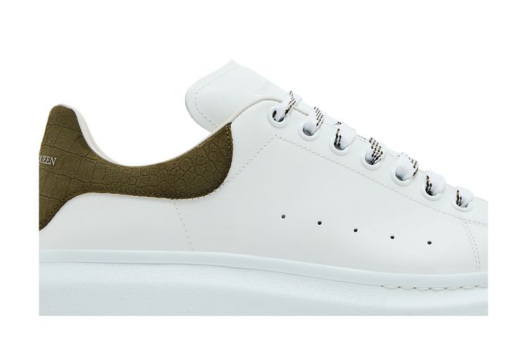 Alexander McQueen Larry Sneaker Khaki Crocodile | Size 42.5(9.5) Alexander McQueen Larry Sneaker Khaki Crocodile | Size 42.5  main image 3