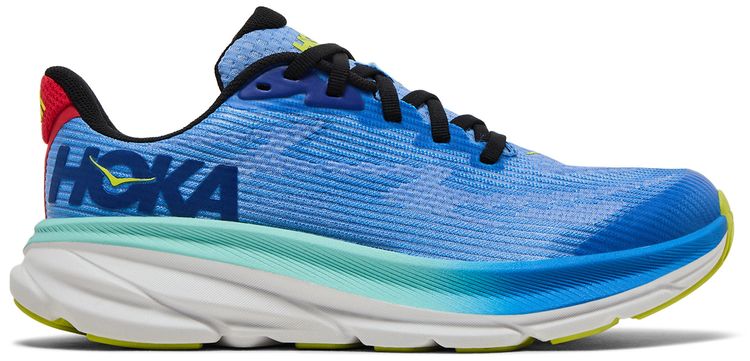 HOKA Clifton 9 Kids Virtual Blue Cerise