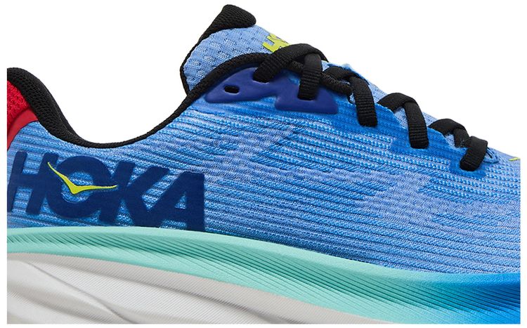 HOKA Clifton 9 Kids Virtual Blue Cerise