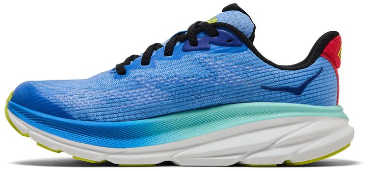 HOKA Clifton 9 Kids Virtual Blue Cerise