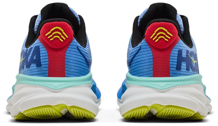 HOKA Clifton 9 Kids Virtual Blue Cerise