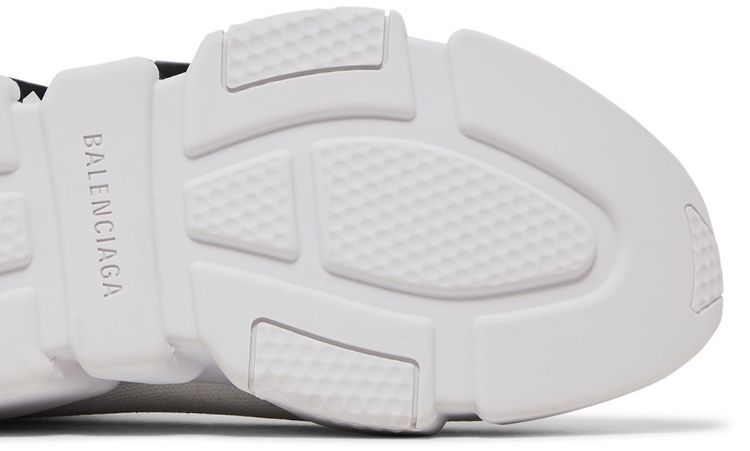Balenciaga Speed Sneaker Midsole Graffiti   White Black