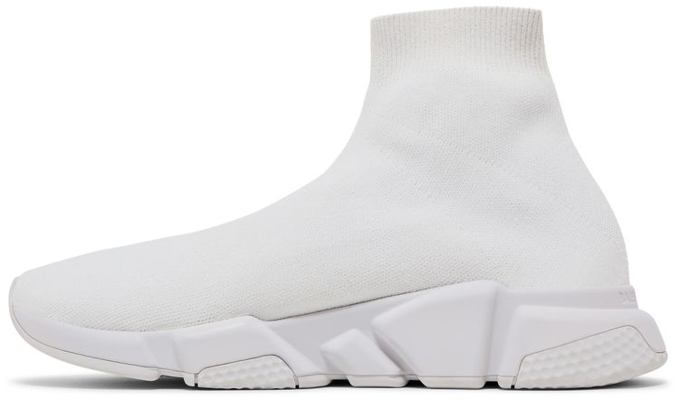 Balenciaga Speed Sneaker Midsole Graffiti   White Black