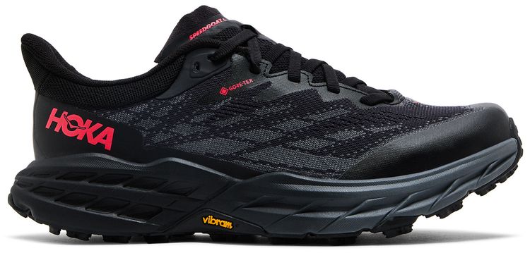 HOKA Wmns Speedgoat 5 GORE TEX Black Red