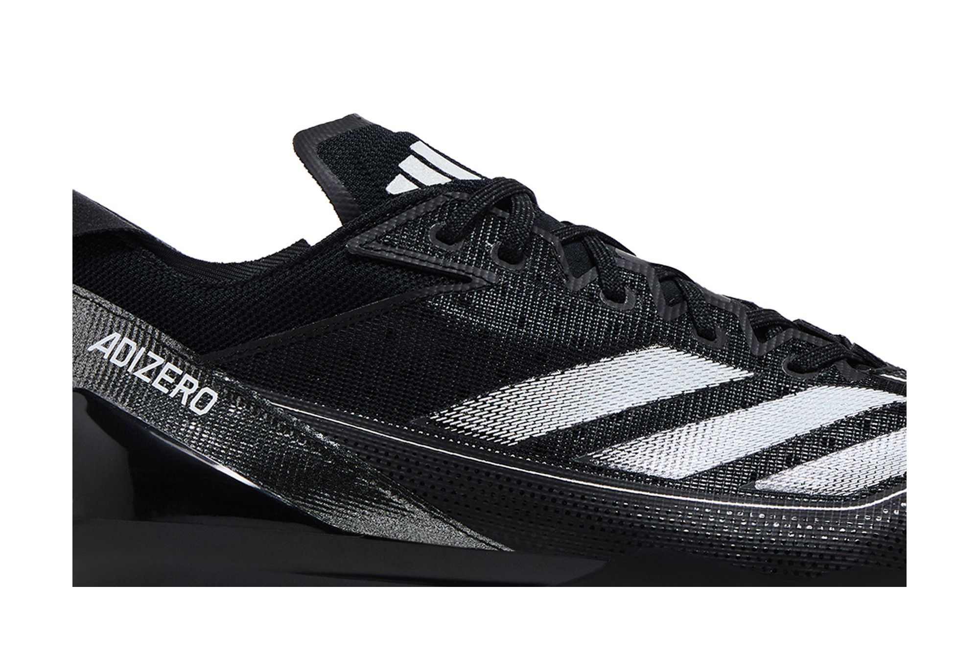 Adizero Electric Cleats BLK/WHT 28.0　J adidas Adizero Electric II Exotic Speed Football Cleats - Black