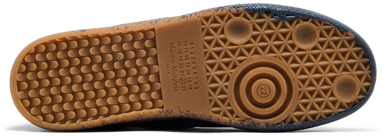 Maison Margiela Replica Low Paint Splatter   Black Pewter