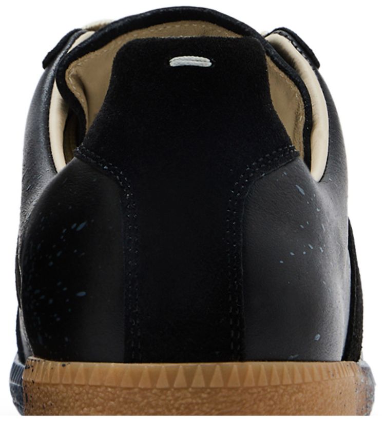 Maison Margiela Replica Low Paint Splatter   Black Pewter