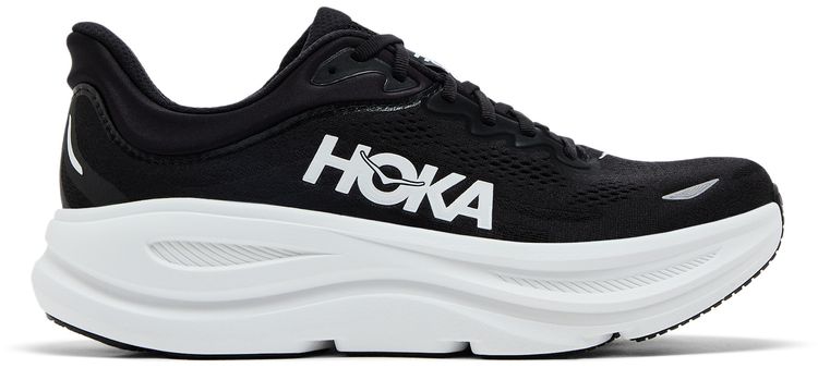 HOKA Bondi 9 Black White