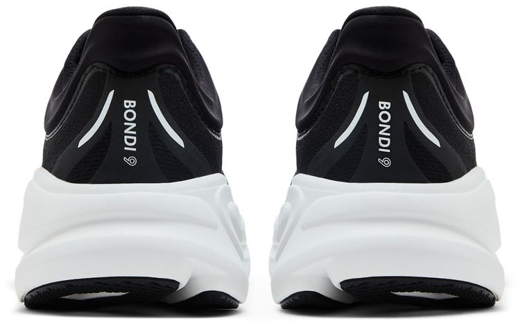 HOKA Bondi 9 Black White