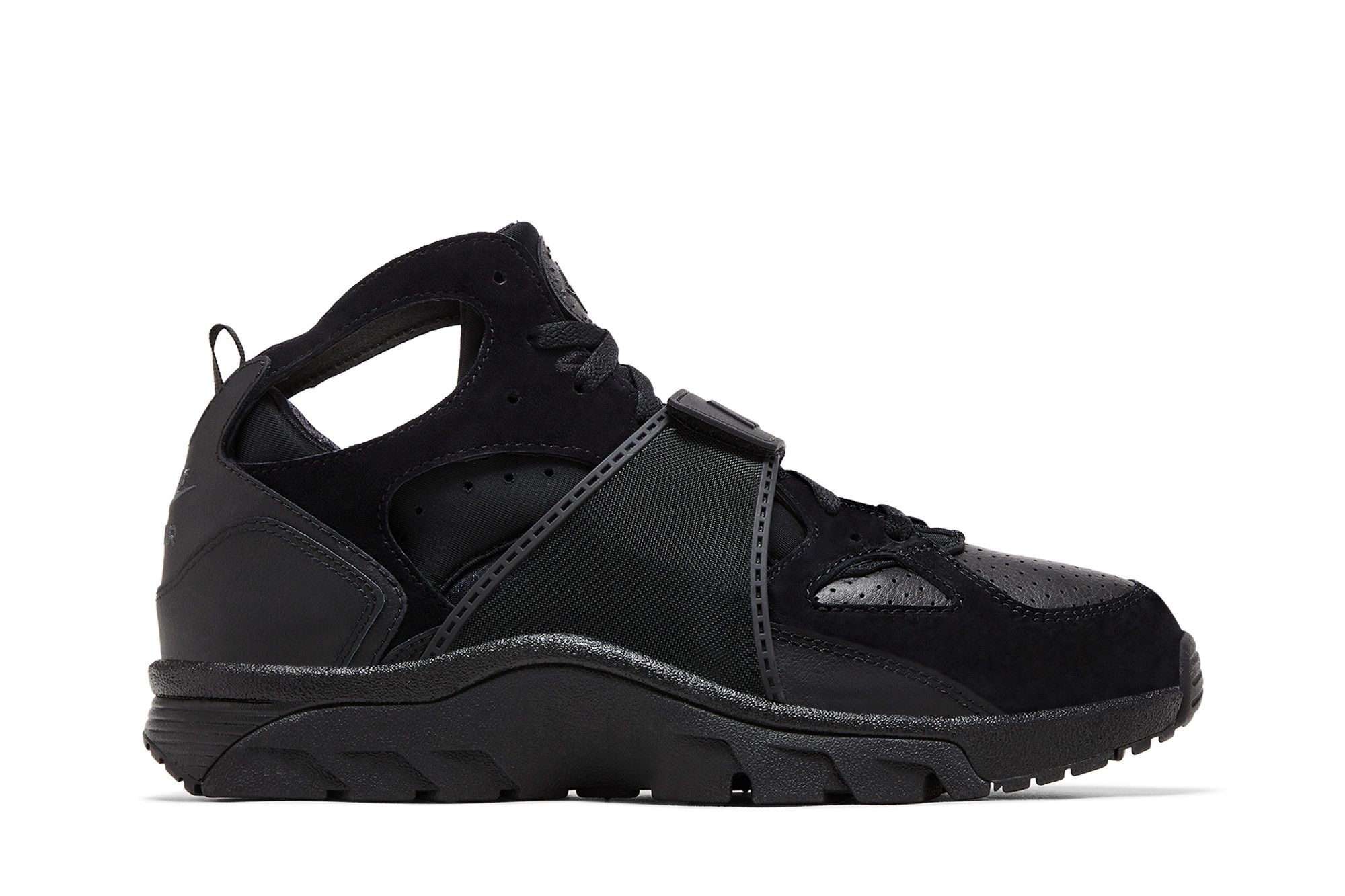 black suede huaraches