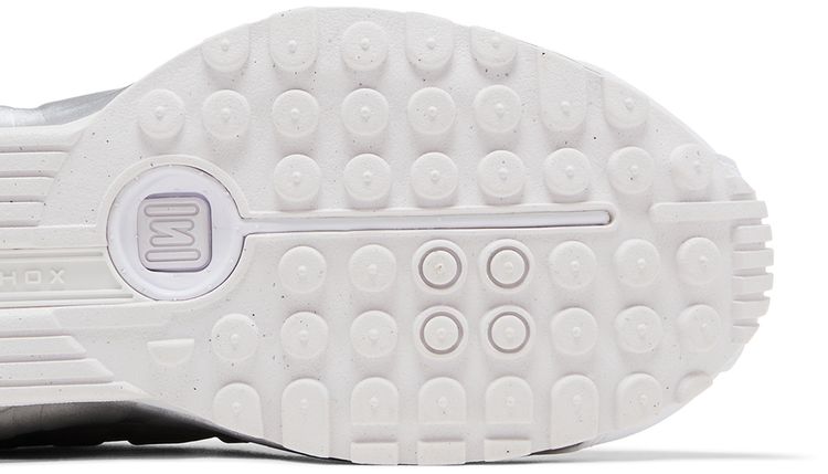 Nike Shox R4 GS White Metallic Silver 2025