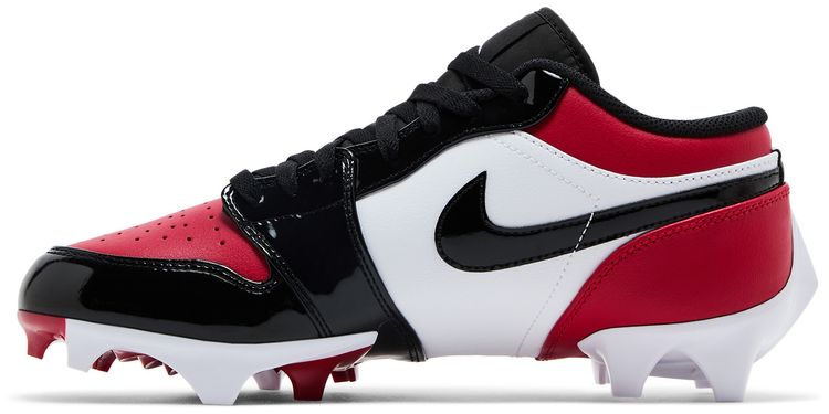 Air Jordan 1 Low TD Cleat Bred Toe