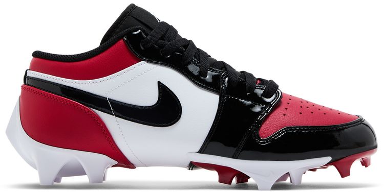 Air Jordan 1 Low TD Cleat Bred Toe