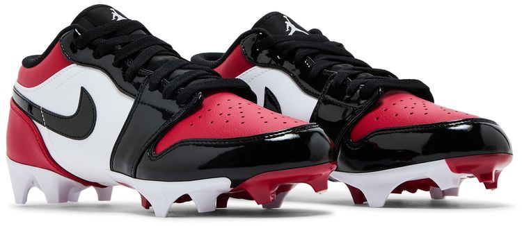 Air Jordan 1 Low TD Cleat Bred Toe