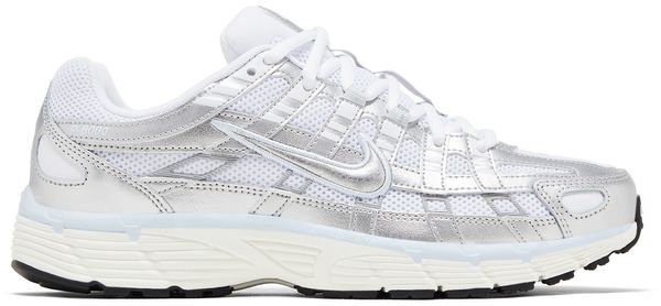 Wmns P-6000 'white Metallic Silver'