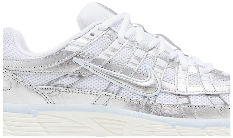 Nike Wmns P 6000 White Metallic Silver