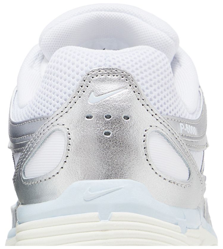 Nike Wmns P 6000 White Metallic Silver