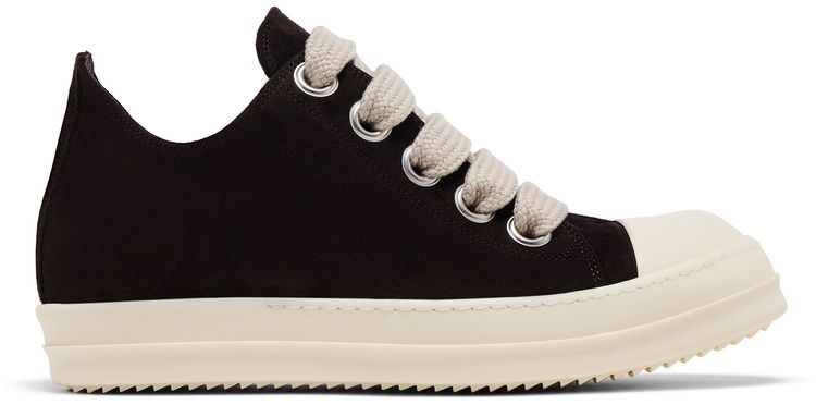 Rick Owens Hollywood Jumbo Laced Low Mahogany