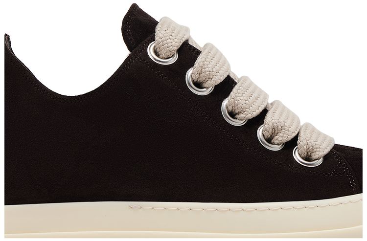Rick Owens Hollywood Jumbo Laced Low Mahogany