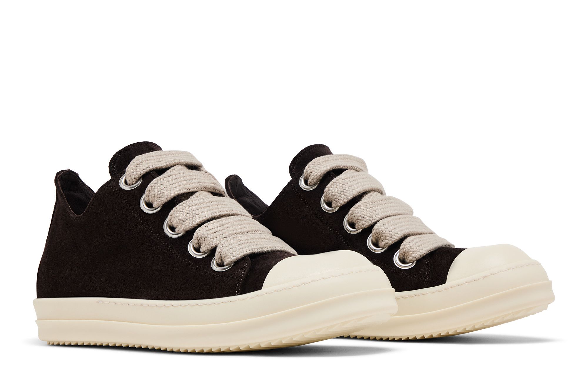 Buy Rick Owens Hollywood Jumbo Laced Low 'Mahogany